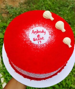 Red velvet cheese cake